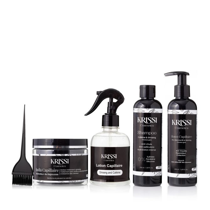 Pack Soin Complet Anti-chute & Réparateur Cheveux Gras